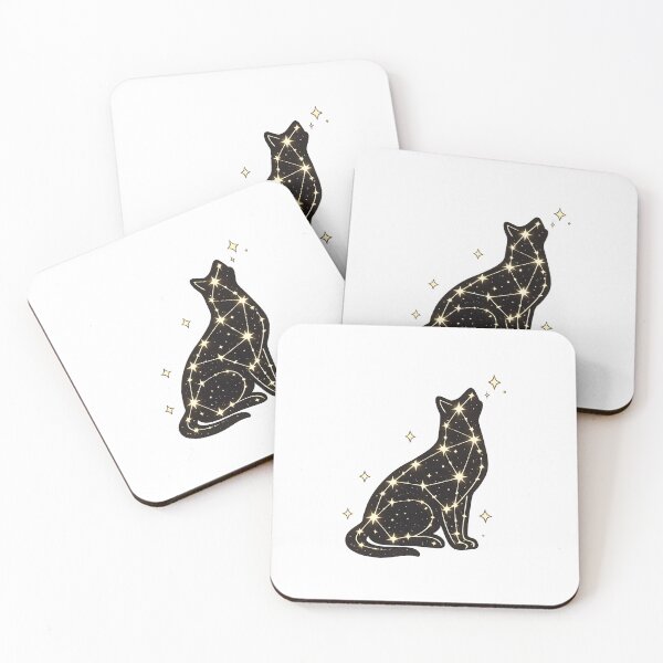 Item preview, Black Cat Constellation designed and sold by PatiImagination.