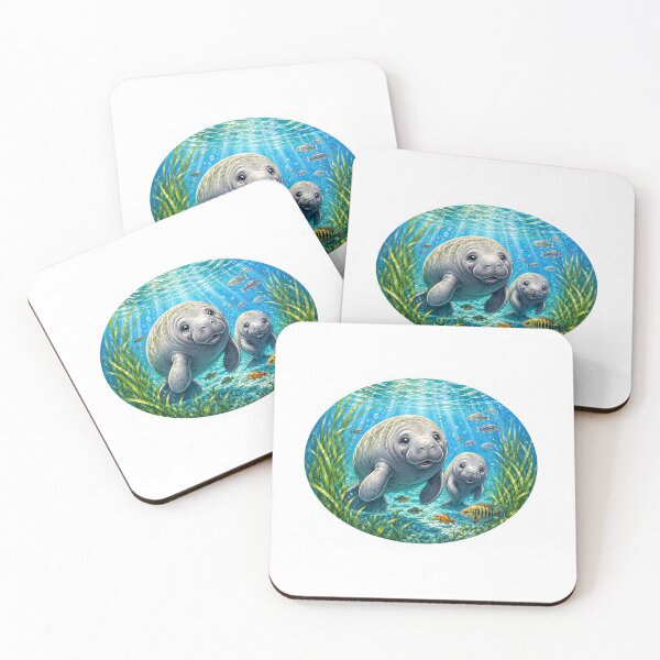 Item preview, Love Manatees 3 designed and sold by Treasurekey.