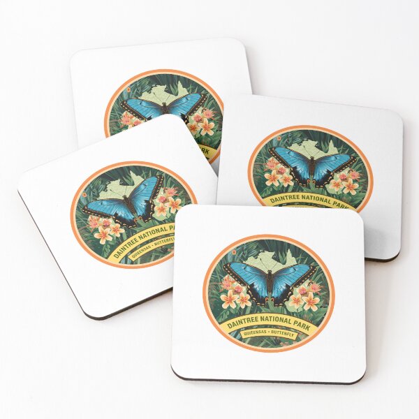 Item preview, Daintree National Park Queensas Butterfly Australian Travel Souvenir designed and sold by Simsimah26Parks.