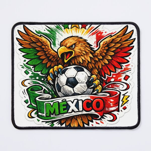 Item preview, Mexican Eagle Soccer Fan designed and sold by Modefissi.