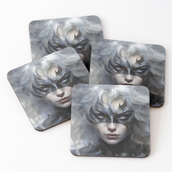 Item preview, Black Cat Watercolor Portrait - Artwork designed and sold by StudioSand.