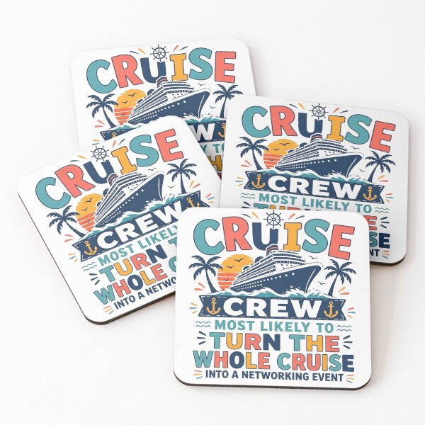 Item preview, Most Likely to Turn the Whole Cruise Into a Networking Event – Funny Family Cruise Crew – Entrepreneur Vacation  designed and sold by Winarrts.
