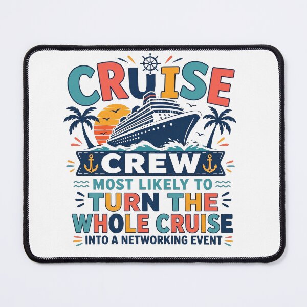 Item preview, Most Likely to Turn the Whole Cruise Into a Networking Event – Funny Family Cruise Crew – Entrepreneur Vacation designed and sold by Winarrts.