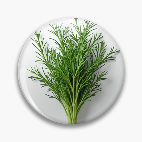 Item preview, Fresh Green Dill Sprigs on White designed and sold by profustock.