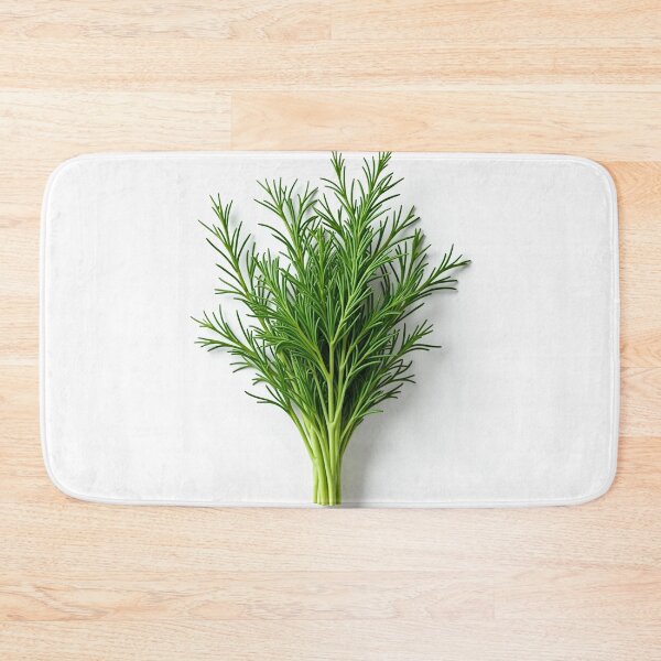 Item preview, Fresh Green Dill Sprigs on White designed and sold by profustock.