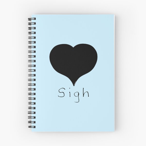 Item preview, Black Hand Drawn Heart Melancholy Message designed and sold by Hinkson Cox.