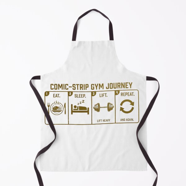 Item preview, Comic Strip Gym Journey Fitness Workout Motivational Design designed and sold by JeevanStickers.