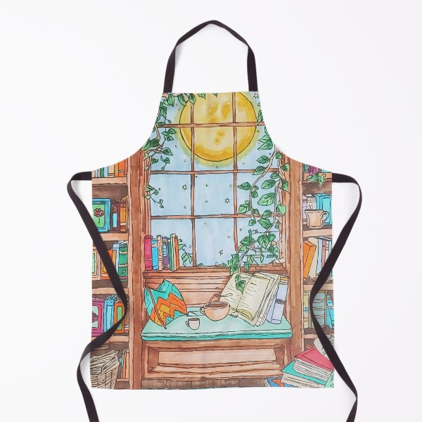 Item preview, Moonlit Reading Nook designed and sold by tarek-artworks.