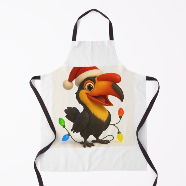 Item preview, Christmas Knobbed Hornbill designed and sold by Sillytoe.