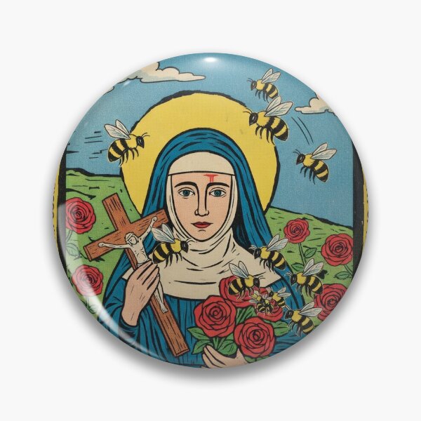 Item preview, Saint Rita prayer card Patron Saint of Impossible Causes designed and sold by smooshfaceutd.