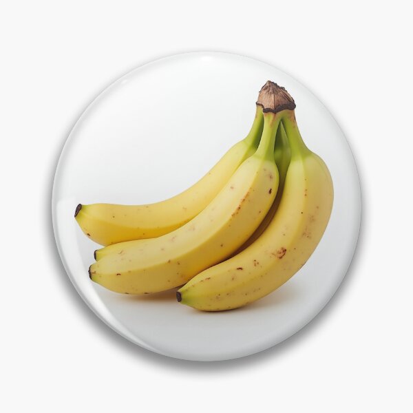 Item preview, Fresh Yellow Banana Bunch on White designed and sold by profustock.