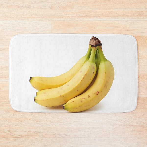 Item preview, Fresh Yellow Banana Bunch on White designed and sold by profustock.