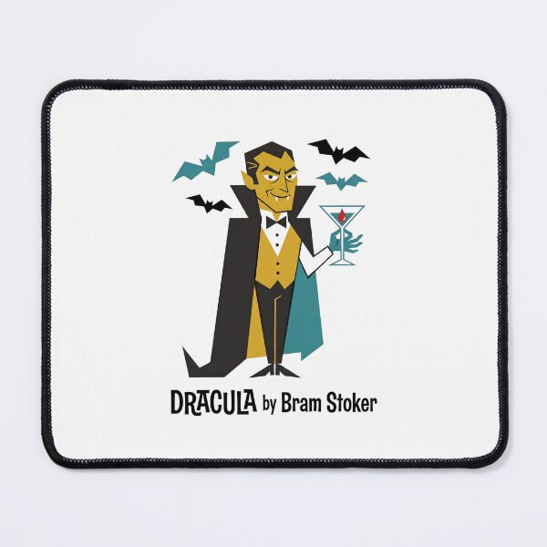 Item preview, Dracula by Bram Stoker Retro Cartoon Vampire Graphic Art designed and sold by Fenay Designs.