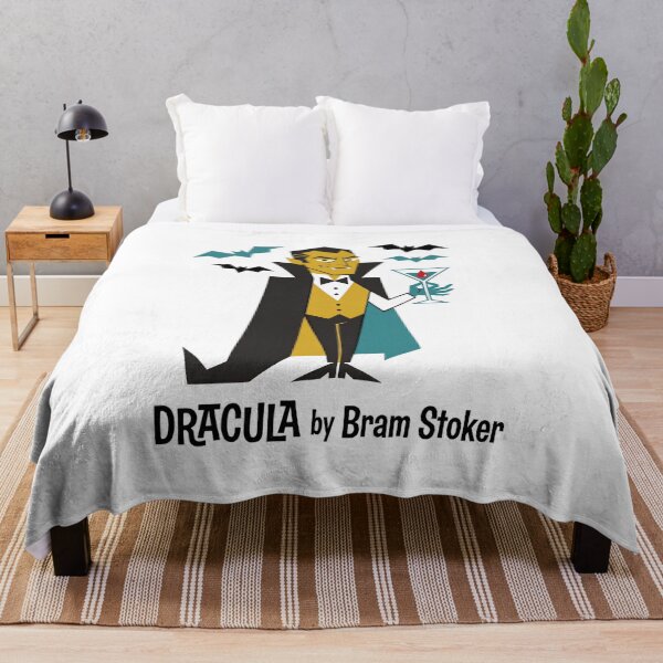 Item preview, Dracula by Bram Stoker Retro Cartoon Vampire Graphic Art designed and sold by Fenay Designs.