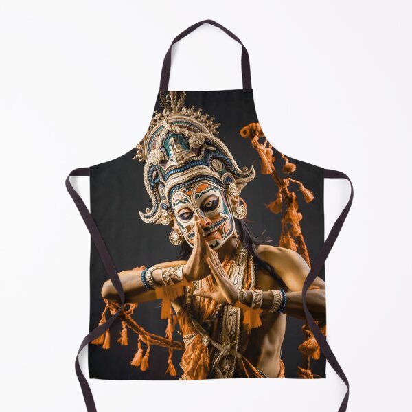 Item preview, Sri Lankan Traditional Mask Dancer – Ancient Folk Ritual Art designed and sold by 4you-shop.