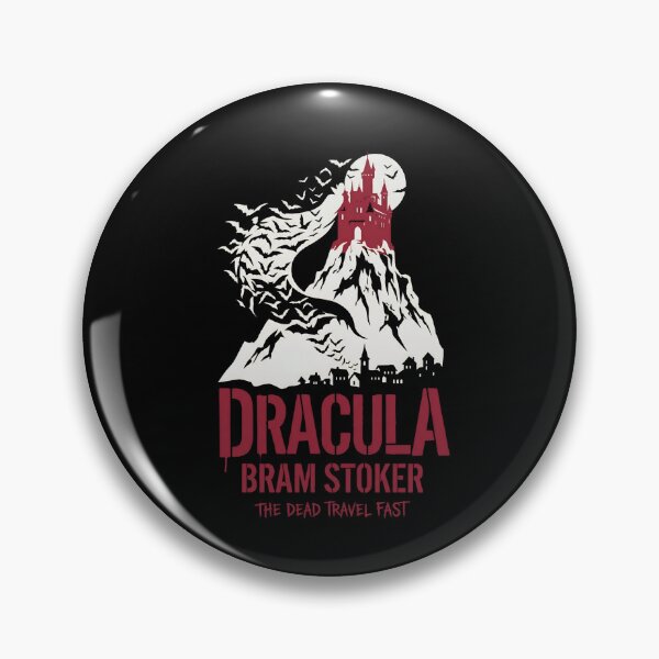 Item preview, Dracula Bram Stoker The Dead Travel Fast Red Castle Art designed and sold by Fenay Designs.