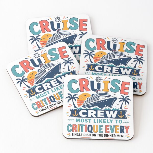Item preview, Most Likely to Critique Every Single Dish on the Dinner Menu – Funny Family Cruise Crew Matching – Foodie Vacation  designed and sold by Winarrts.