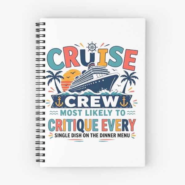 Item preview, Most Likely to Critique Every Single Dish on the Dinner Menu – Funny Family Cruise Crew Matching – Foodie Vacation  designed and sold by Winarrts.
