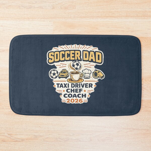 Item preview, Soccer Dad Taxi Driver Chef Coach 2026 – Funny World Cup Dad T-Shirt designed and sold by ArthUpscale.