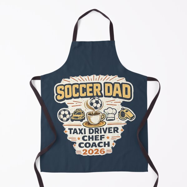 Item preview, Soccer Dad Taxi Driver Chef Coach 2026 – Funny World Cup Dad T-Shirt designed and sold by ArthUpscale.