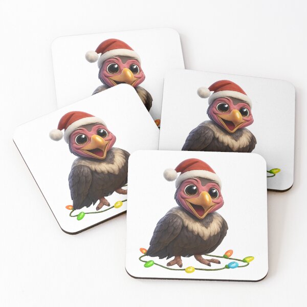 Item preview, Christmas Lappet-Faced Vulture designed and sold by Sillytoe.