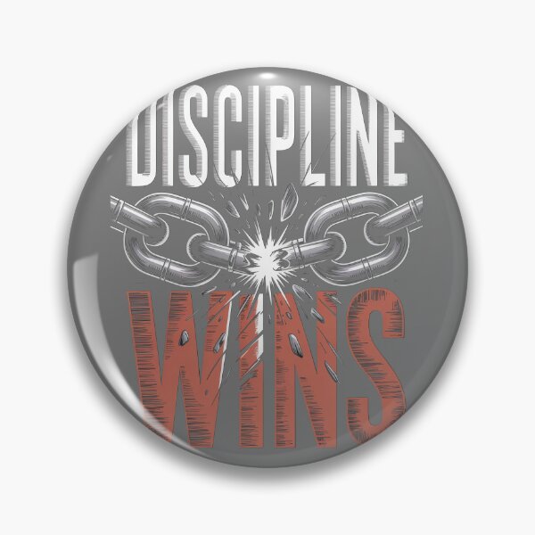 Item preview, Discipline Wins | Broken Chain Streetwear Design ⭐ designed and sold by Hadamah.