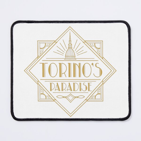 Item preview, Torino's Paradise - Art Deco Mole Antonelliana Gold Logo designed and sold by Torinostalgia.