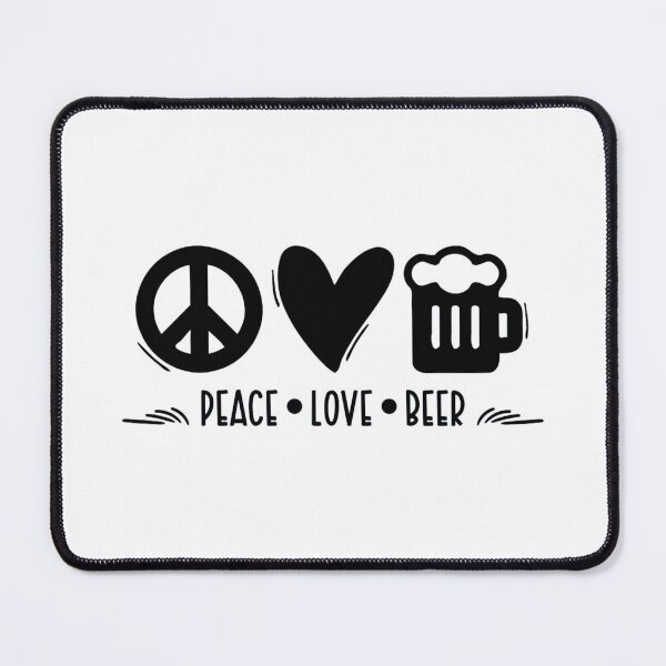 Item preview, PEACE LOVE BEER designed and sold by Pabhas.