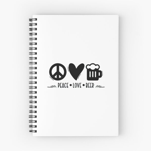 Item preview, PEACE LOVE BEER designed and sold by Pabhas.