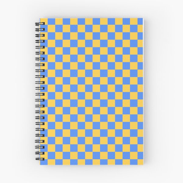 Item preview, Yellow & blue checkered designed and sold by Mint + Midnight.