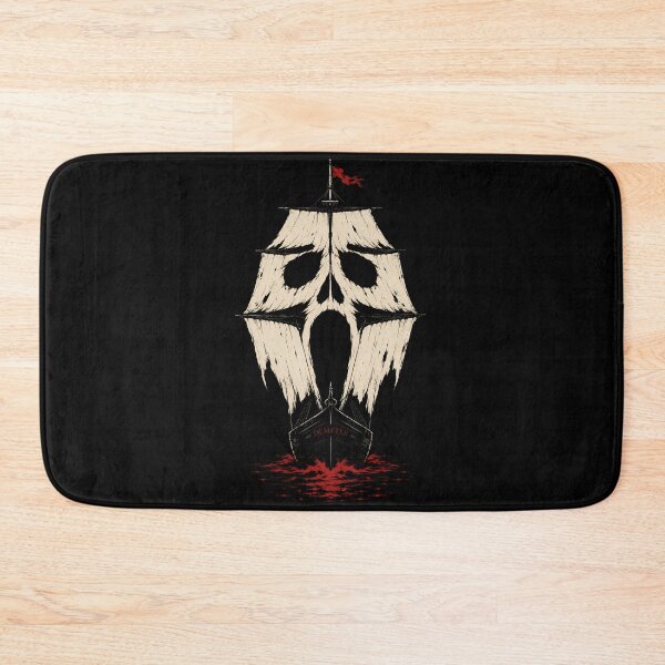 Item preview, Demeter Ship Screaming Skull Sail Dracula Horror Graphic Art designed and sold by Fenay Designs.
