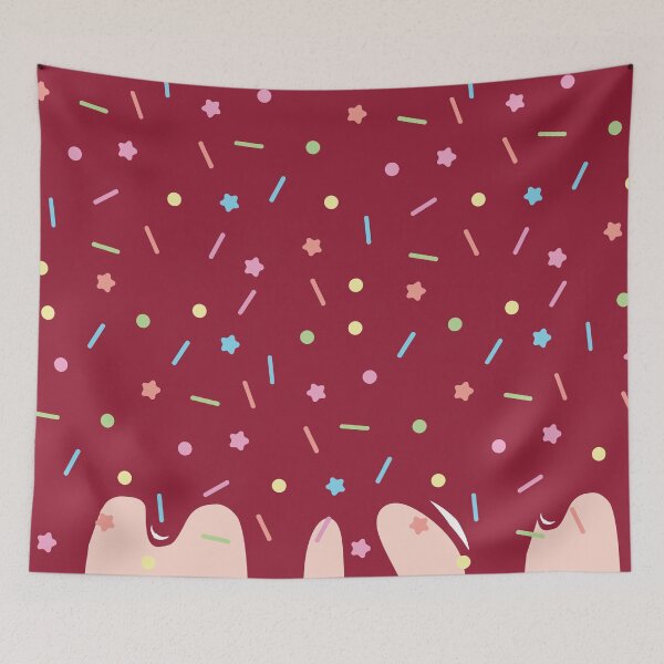 Item preview, Sprinkled Jam Donut designed and sold by nyxhra.