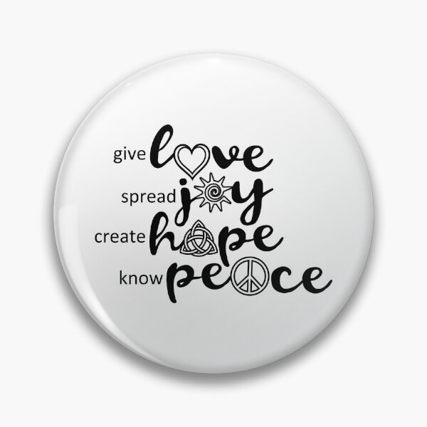 Item preview, LOVE JOY HOPE PEACE designed and sold by Pabhas.