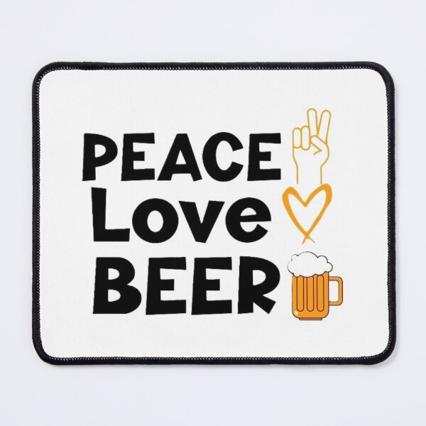 Item preview, PEACE LOVE BEER designed and sold by Pabhas.