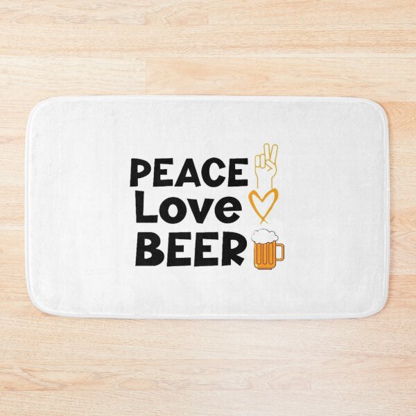 Item preview, PEACE LOVE BEER designed and sold by Pabhas.