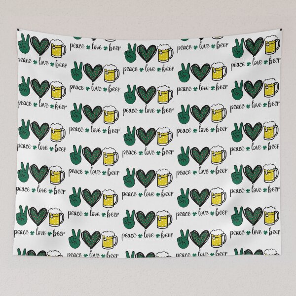 Item preview, PEACE LOVE BEER designed and sold by Pabhas.