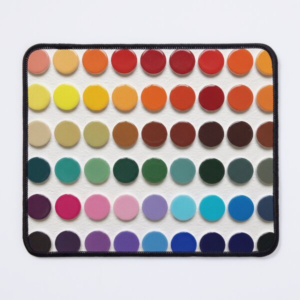Item preview, Colorful Felt Circle Grid designed and sold by PixorStudio.
