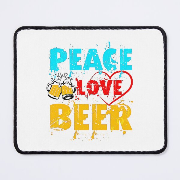 Item preview, PEACE LOVE BEER designed and sold by Pabhas.