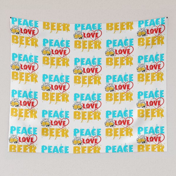 Item preview, PEACE LOVE BEER designed and sold by Pabhas.