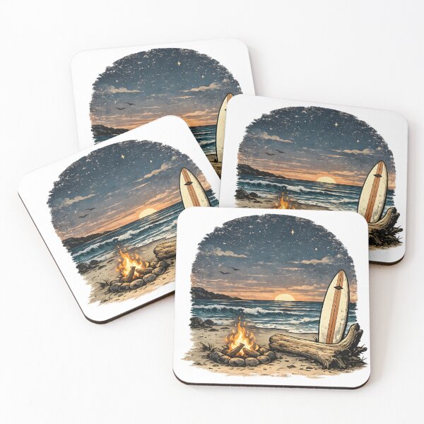 Item preview, Beach Bonfire Memories designed and sold by PatiImagination.