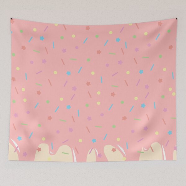 Item preview, Sprinkled Strawberry Cream Donut designed and sold by nyxhra.