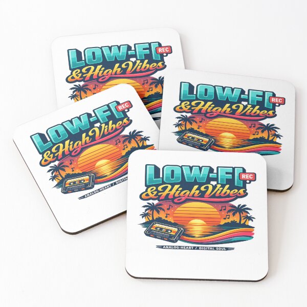 Item preview, Low-Fi Sunset Vibes Retro Cassette Aesthetic designed and sold by Dresut.
