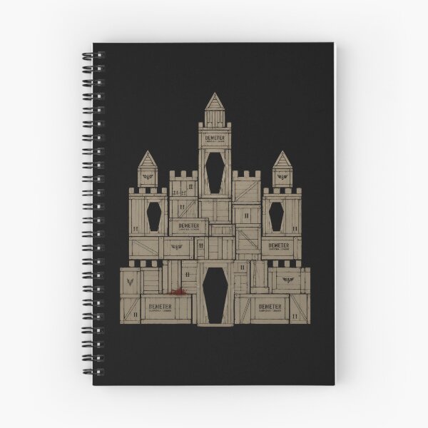 Item preview, Dracula Demeter Carpathia London Cargo Crate Castle Art designed and sold by Fenay Designs.