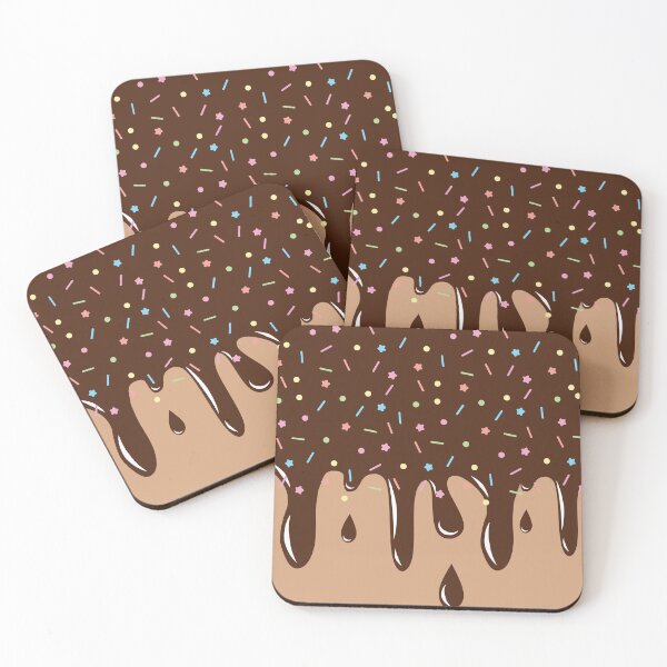 Item preview, Sprinkled Chocolate Cream Donut designed and sold by nyxhra.