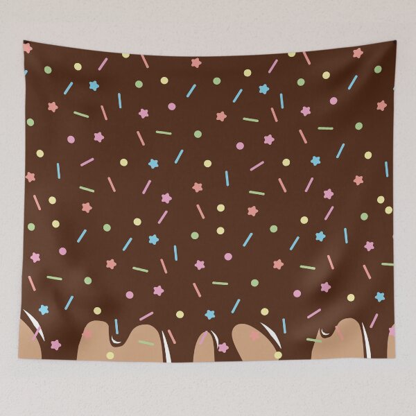 Item preview, Sprinkled Chocolate Cream Donut designed and sold by nyxhra.