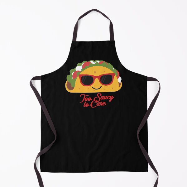Item preview, Too Saucy to Care Funny Taco Shirt | Cool Smiling Taco with Sunglasses designed and sold by Hallowed Artistry.