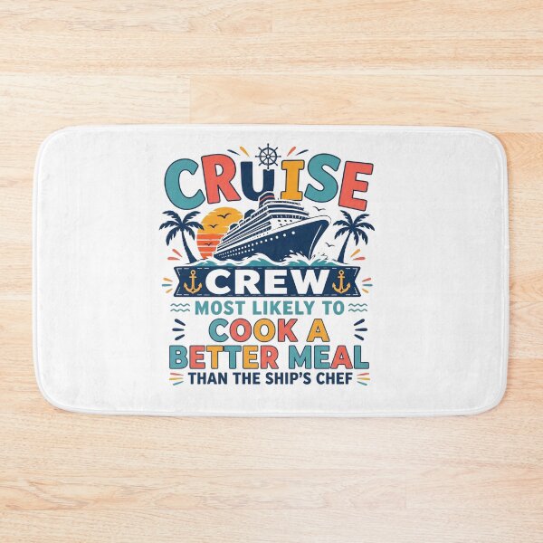 Item preview, Most Likely to Cook a Better Meal Than the Ships Chef – Funny Family Cruise Crew Matching – Home Chef Vacation  designed and sold by Winarrts.