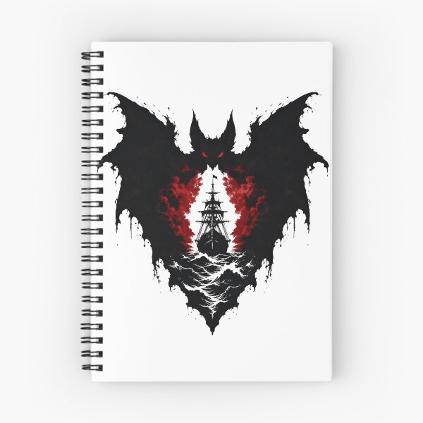 Item preview, Dracula Demeter Vampire Bat Stormy Sea Horror Graphic designed and sold by Fenay Designs.