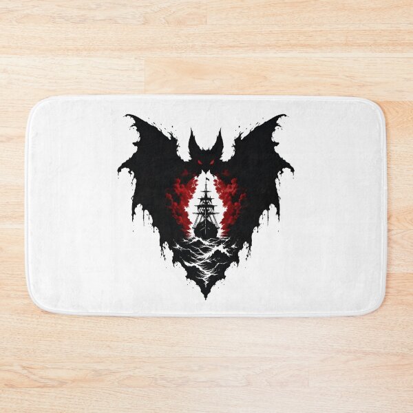 Item preview, Dracula Demeter Vampire Bat Stormy Sea Horror Graphic designed and sold by Fenay Designs.