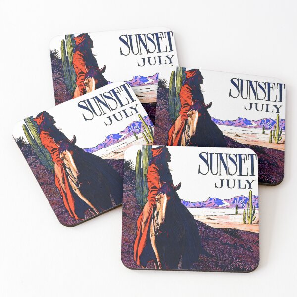 Item preview, Sunset July - Maynard Dixon designed and sold by Jon-Baran.